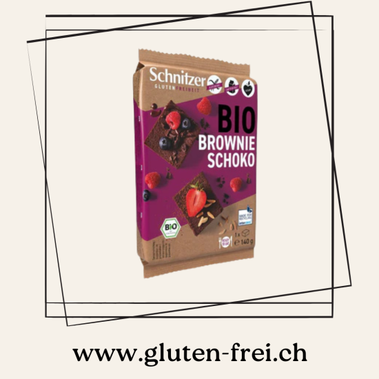 Chocolate Brownie Schnitzer Organic gluten-free